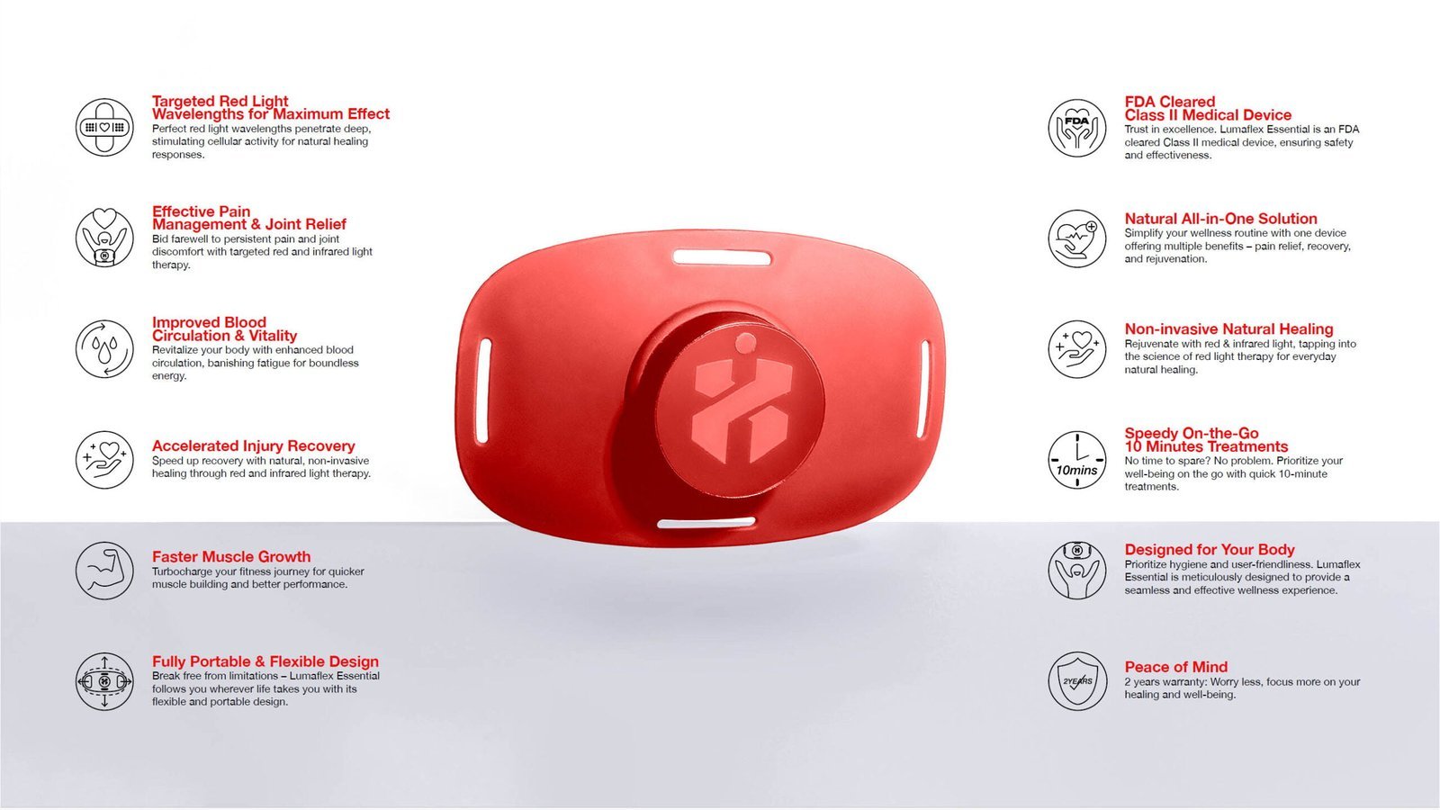 Lumaflex Essential – Red Light Therapy - Image 6